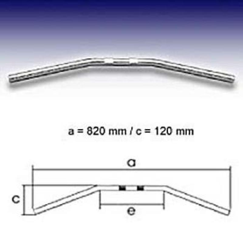 Lenker Drag Bar Medium, 1 Zoll, 82cm