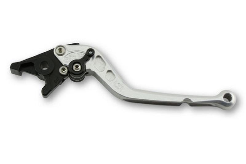 Clutch lever L02R, silver/black