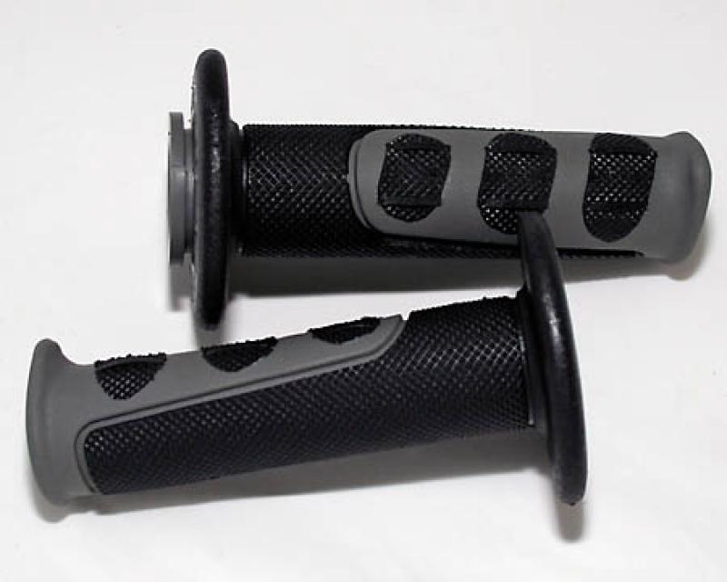 Lenkergriffe 793, Cross, grau/schwarz, für 7/8 Zoll Lenker, geschlossen