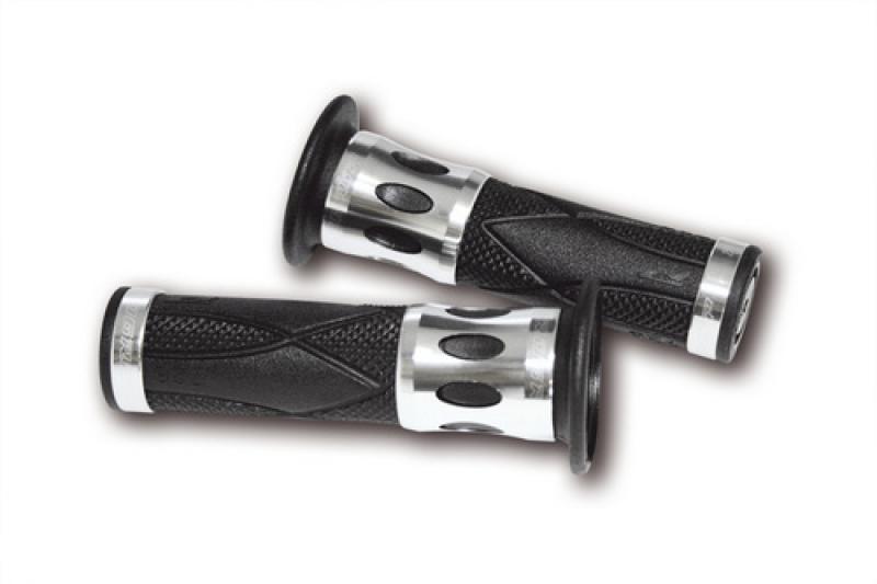 Lenkergriffe Road 728 Alu silber für 7/8 Zoll Lenker, geschlossen