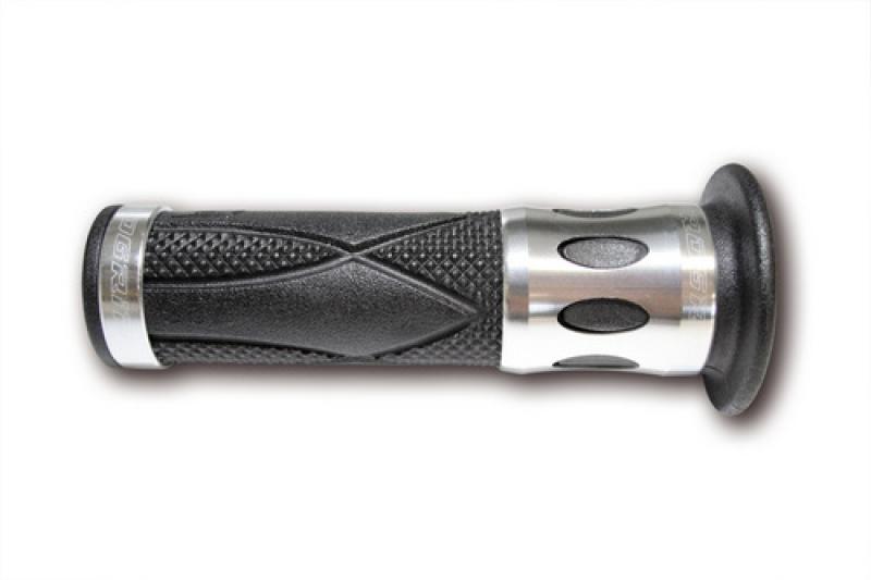 Lenkergriffe Road 728 Alu silber für 7/8 Zoll Lenker, geschlossen