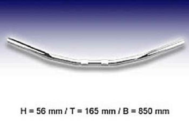 Flyer-Bar Small 1 Zoll, 85cm, 4-Loch