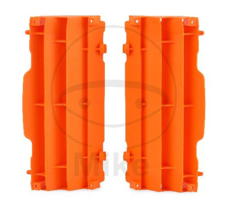 Kühlerlamellen, Satz, orange