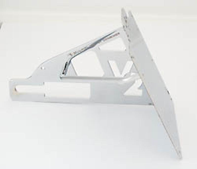 Bracket for license plate, side mount, 180 mm, black, Kawasaki VN800 Classic,