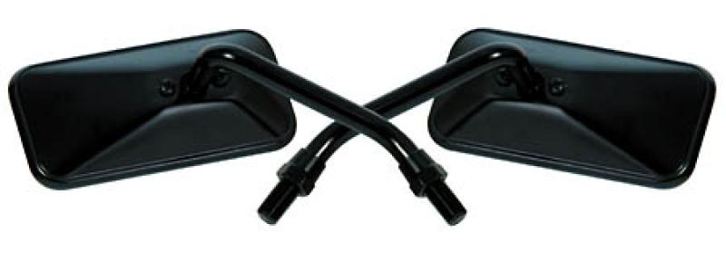 Chopper mirror, black, right