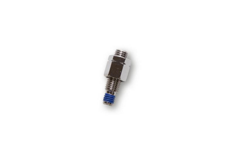 Spiegeladapter M10 Linksgewinde, verchromt, für Stiele m. M8