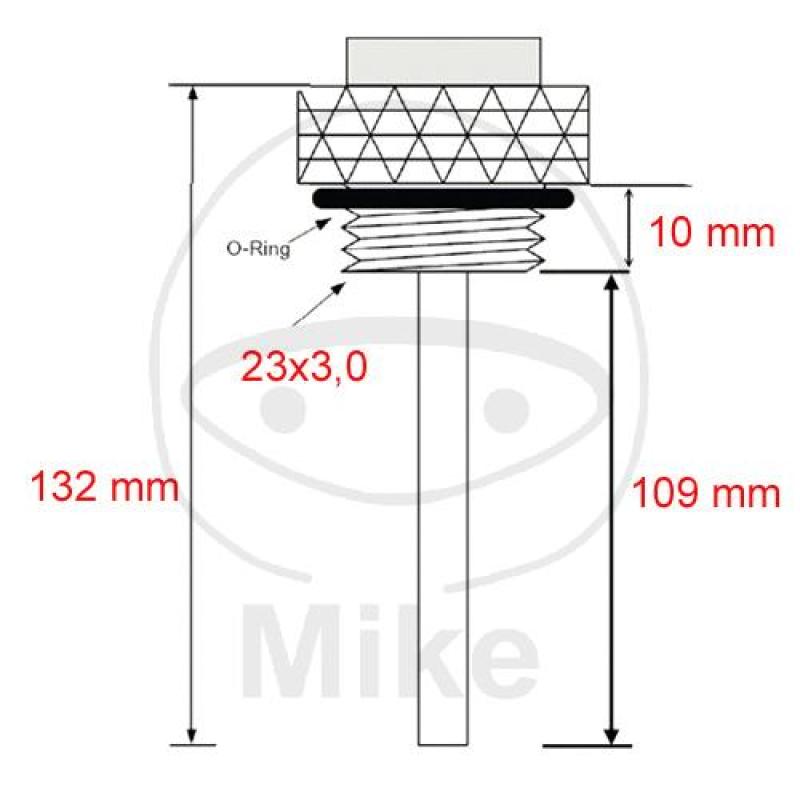 Öltemp,- Direktmesser, M23X3,0, JMP