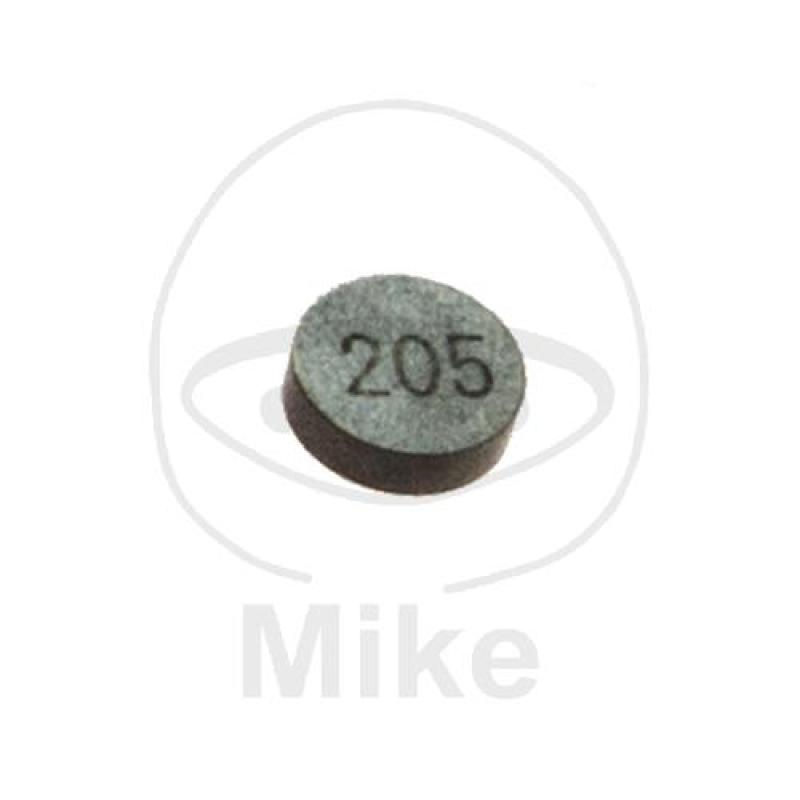 Ventilshim, Ø 7,5 mm, Stärke: 2,05 Tourmax