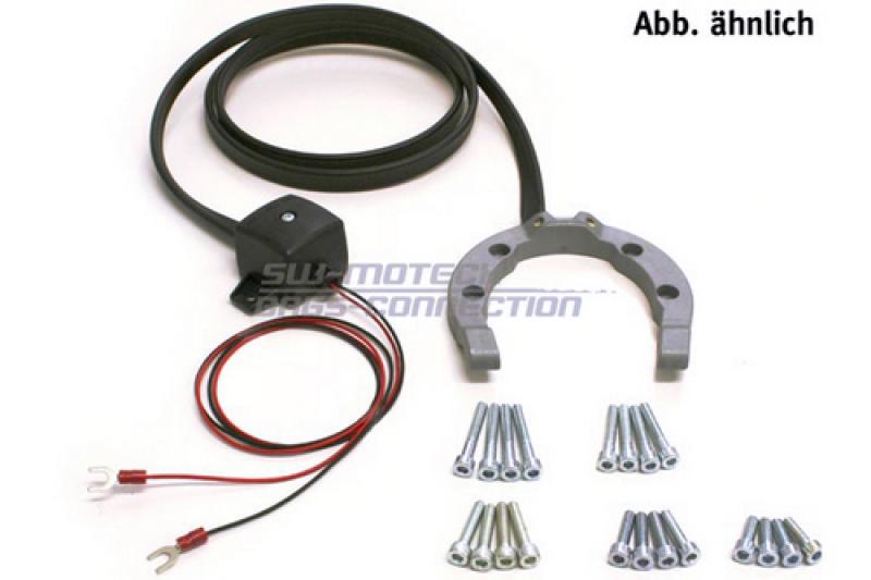 KFZ-Bordsteckdose 12 Volt mit Staubkappe und Halter für 22mm (7/8) und  25,4 mm