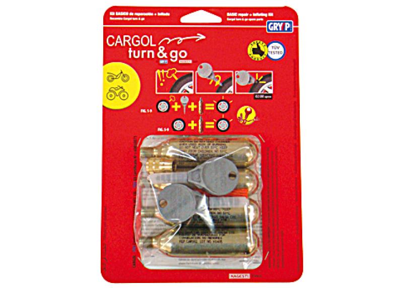 Tyre repair kit for ATV