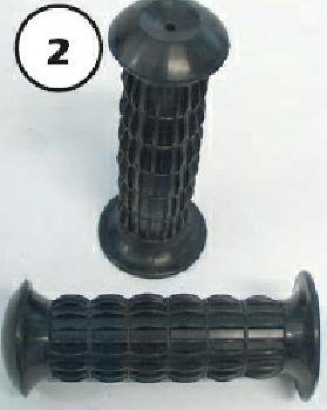 Gummi-Griffe, Spezialgummi, Länge: 130 mm, wie Kawasaki Z1/900 & Honda, Mod. bis Bj.1975 (geschlossenes Ende) Abb. 2