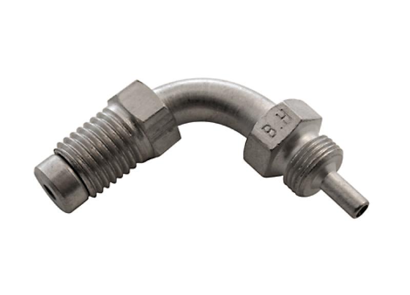 External thread, flexible, 10x1,25, 90 degree