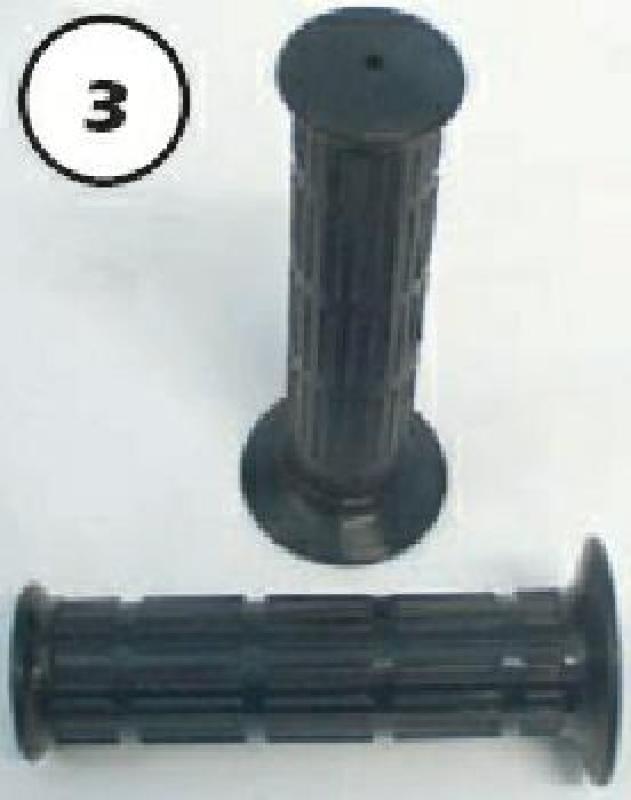 Gummi-Griffe, Spezialgummi, Länge: 130 mm, wie Kawasaki Z 900, Abb. 3