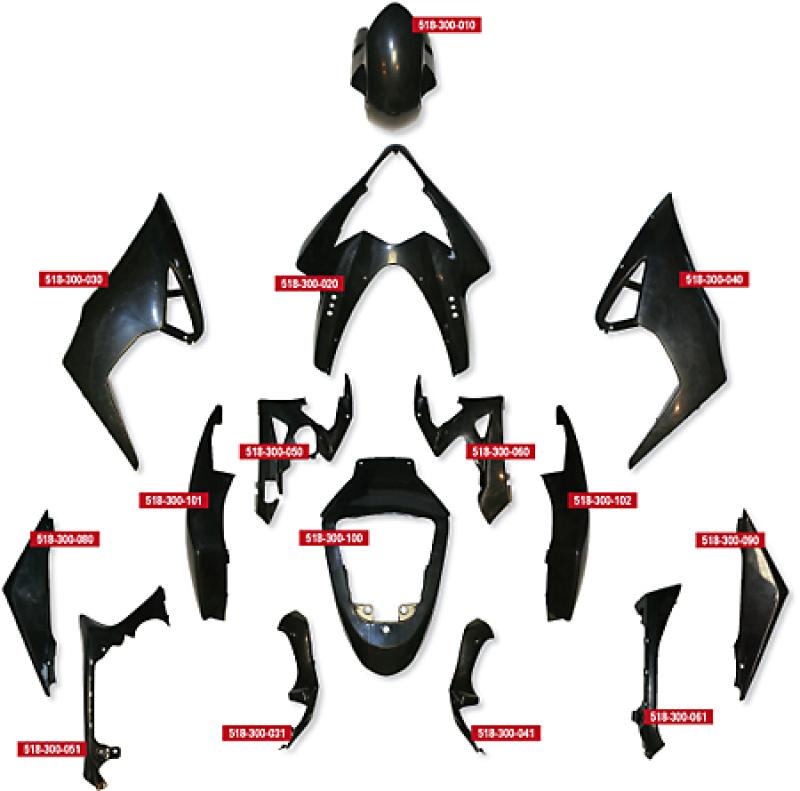Verkleidungs-Set für Suzuki GSX-R 1000 K5