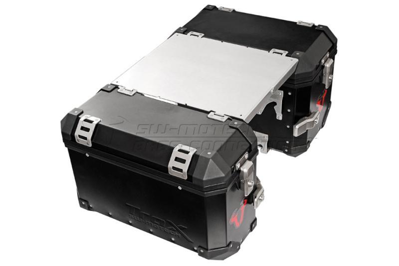 TraX table silver, Aluminium