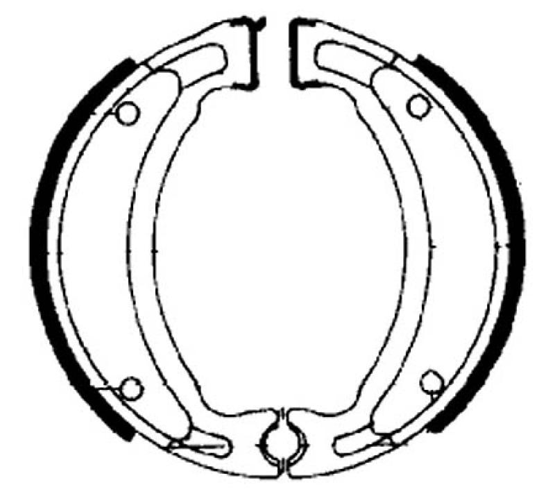 Bremsbacken FSB 731 A