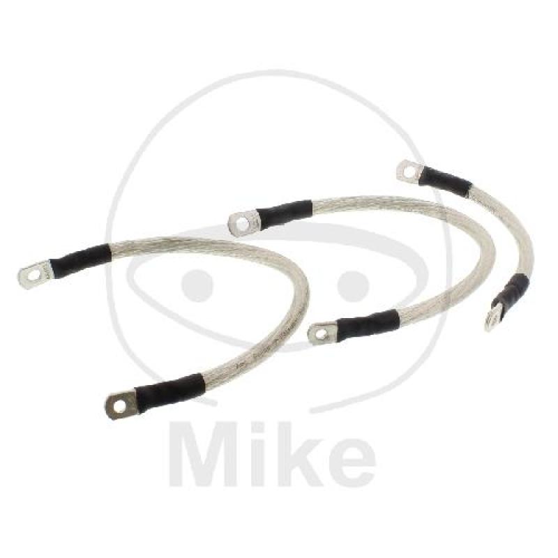 Racing Batteriekabel, Klar, Satz, 200  mm & 330 mm & 330 mm, All Balls