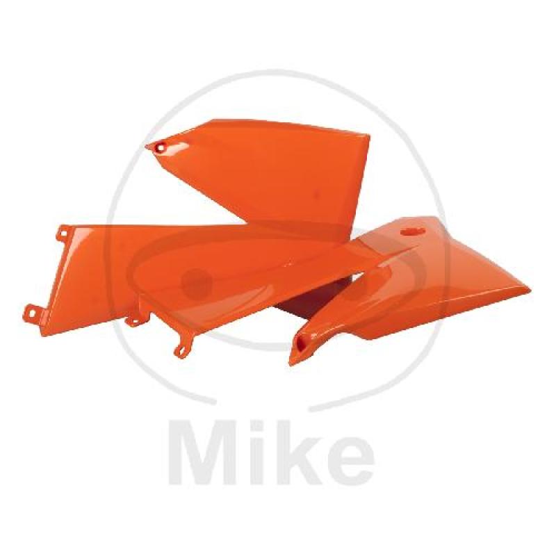 Kühlerabdeckung, Satz, orange