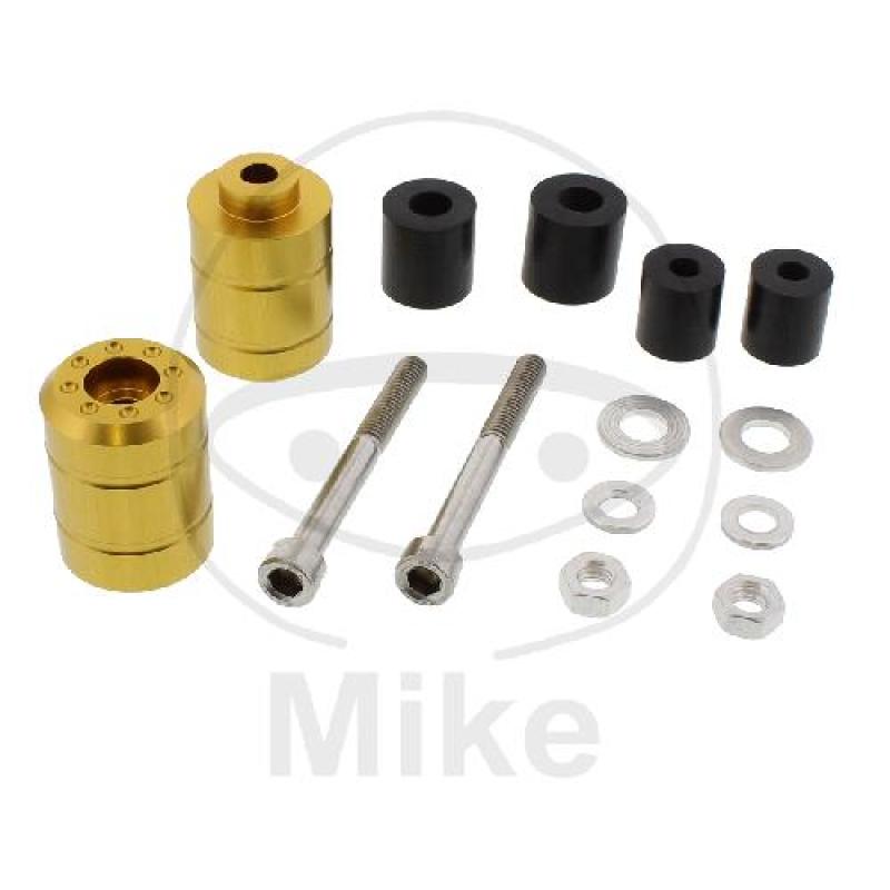 Lenkerenden, Alu, gold, Universal, Pro Bolt