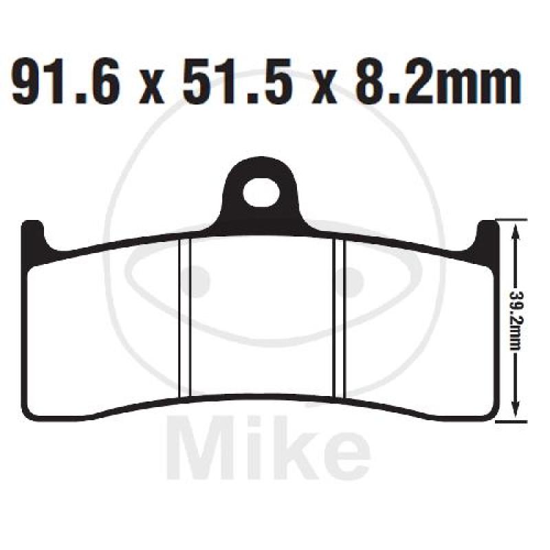 Bremsklötze, Sinter, EPFA, (Extreme Pro), EBC