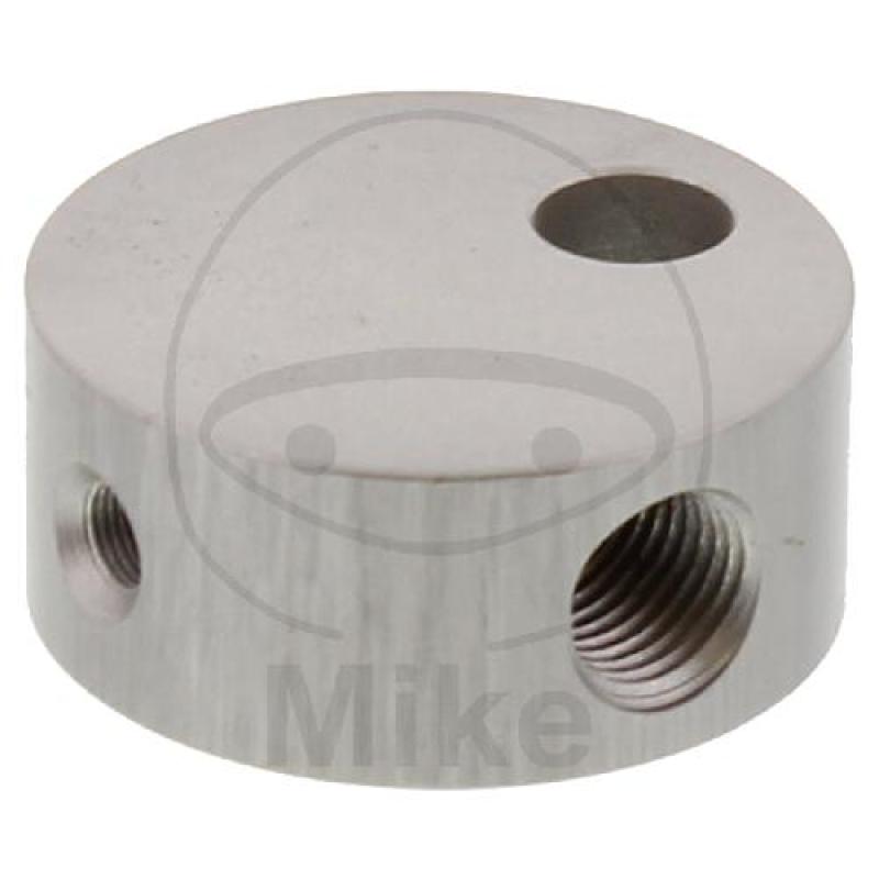 3-Wege Verteiler, geschraubt, TYP834 3/8 UNF silber