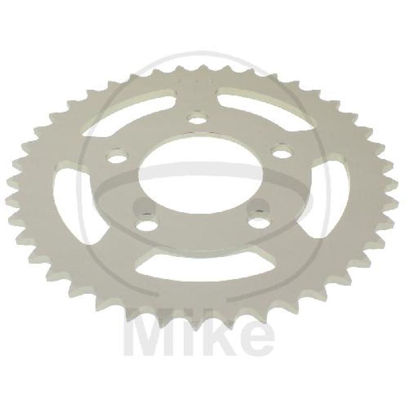 Alu-Kettenrad, 42Z, Teil.: 520 silber, Esjot, Innen Ø : 070, Lochkr.: 100