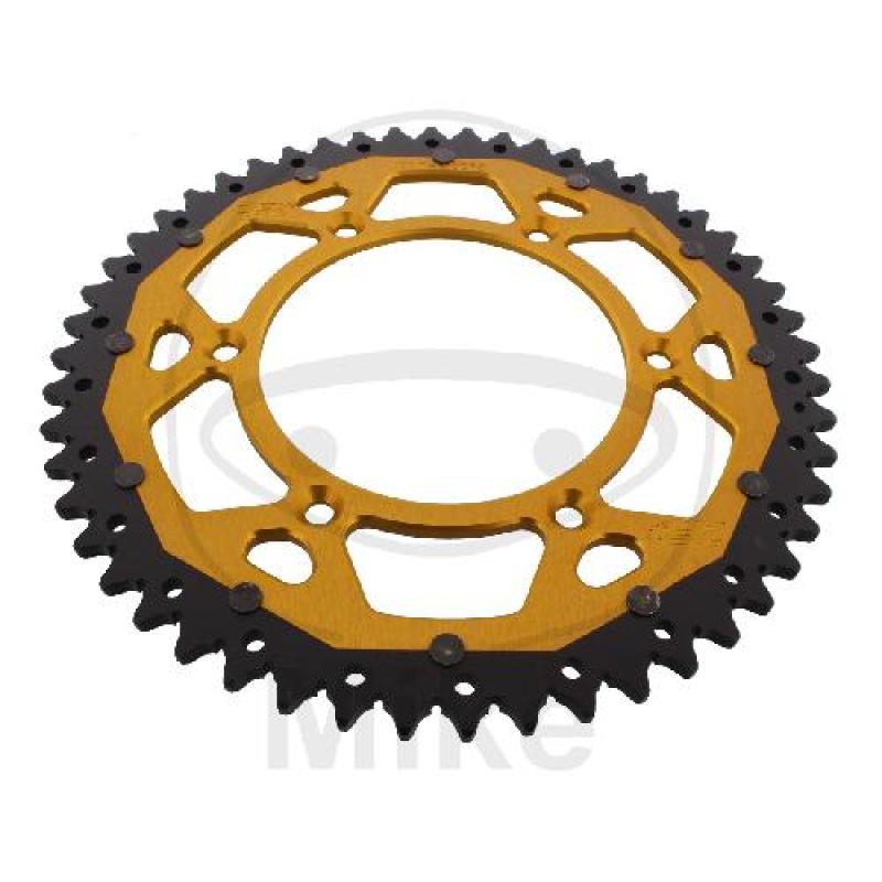 Kettenrad, ZF-Dual, 52Z, Teil.: 520 gold, ZF, Innen Ø : 125, Lochkr.: 150