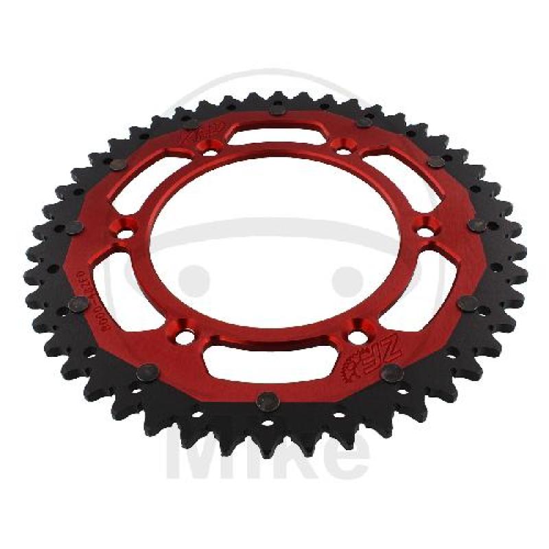 Kettenrad, ZF-Dual, 48Z, Teil.: 520 rot, ZF, Innen Ø : 125, Lochkr.: 152