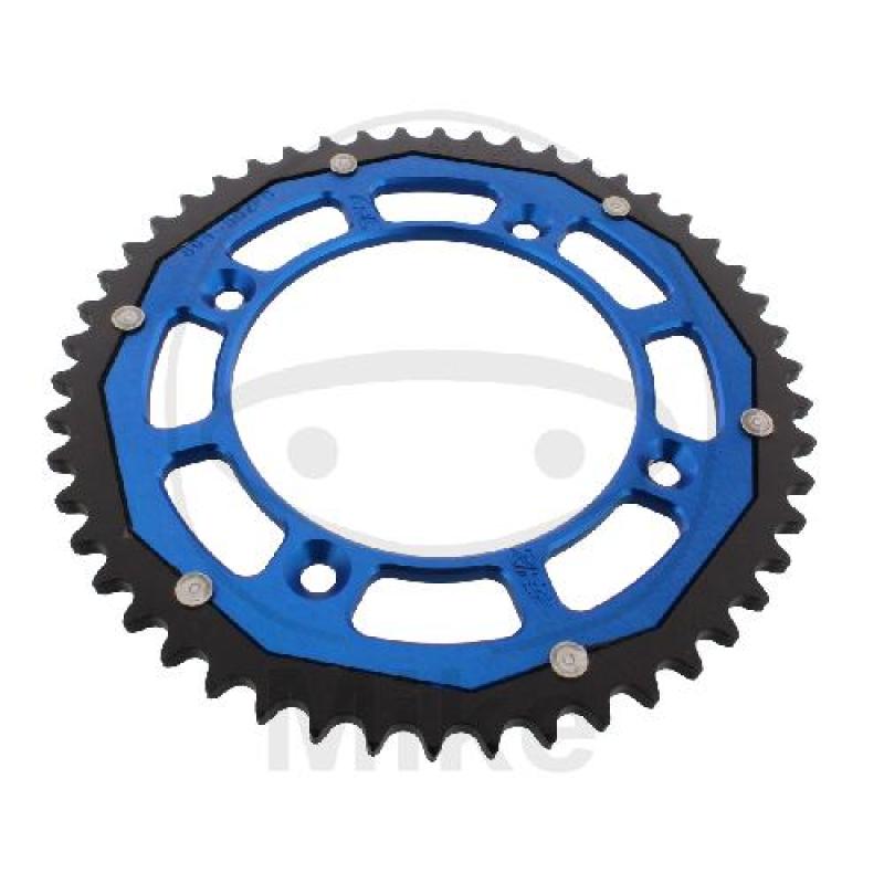 Kettenrad, ZF-Dual, 50Z, Teil.: 428 blau, ZF, Innen Ø : 110, Lochkr.: 132