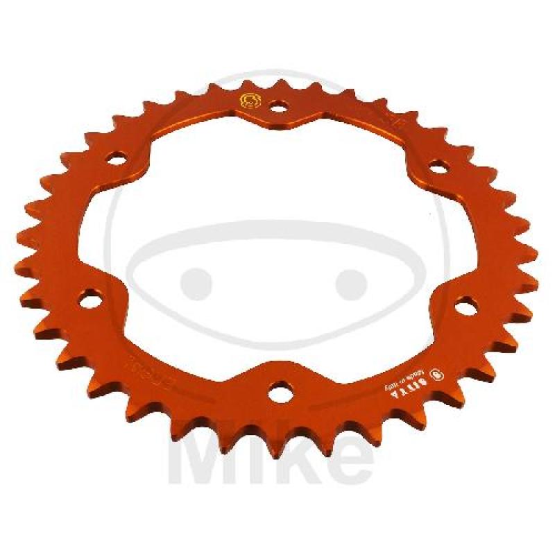 Alu-Kettenrad, 38Z, Teil.: 520 orange, Sitta, Innen Ø : 000, Lochkr.: 155
