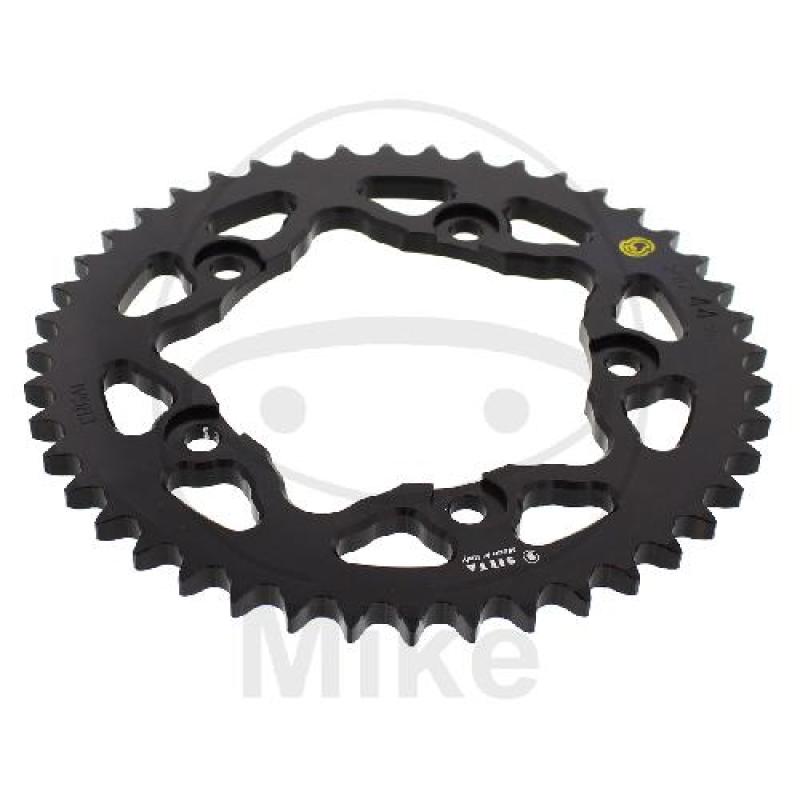 Alu-Kettenrad: 44Z, Teil.: 530 schwarz, Sitta, Innen Ø : 120, Lochkr.: 140