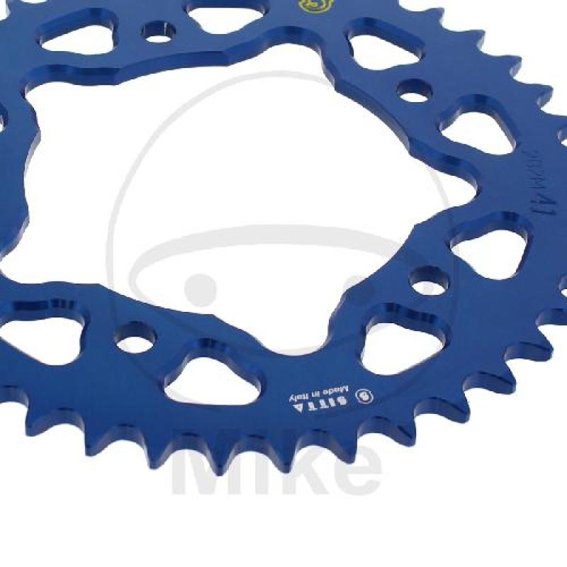 Alu-Kettenrad, 41Z, Teil.: 520 blau, Sitta, Innen Ø : 112, Lochkr.: 138