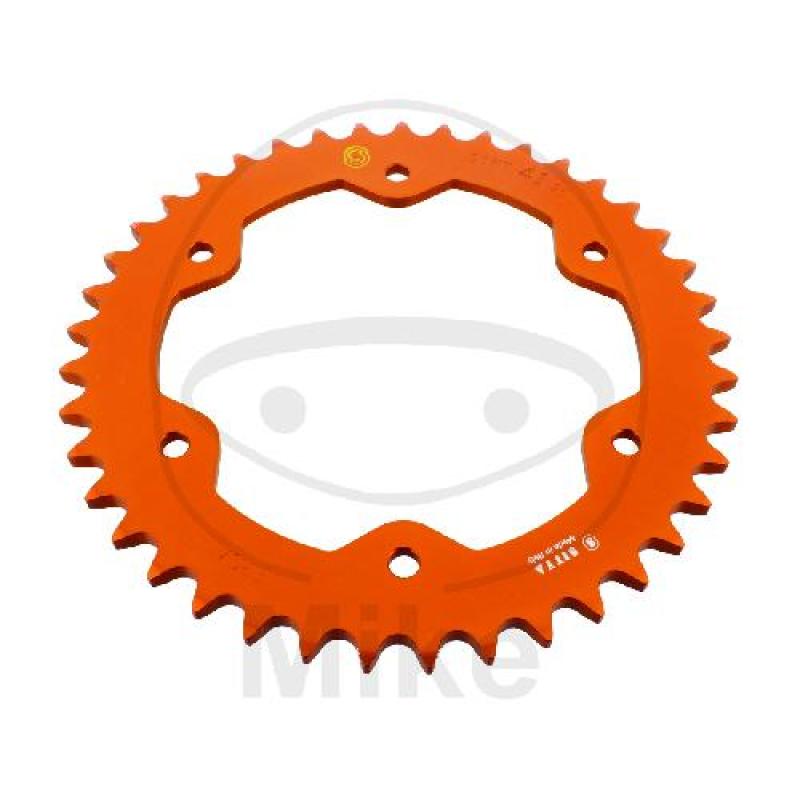 Alu-Kettenrad, 41Z, Teil.: 525 orange, Sitta, Innen Ø : 000, Lochkr.: 155