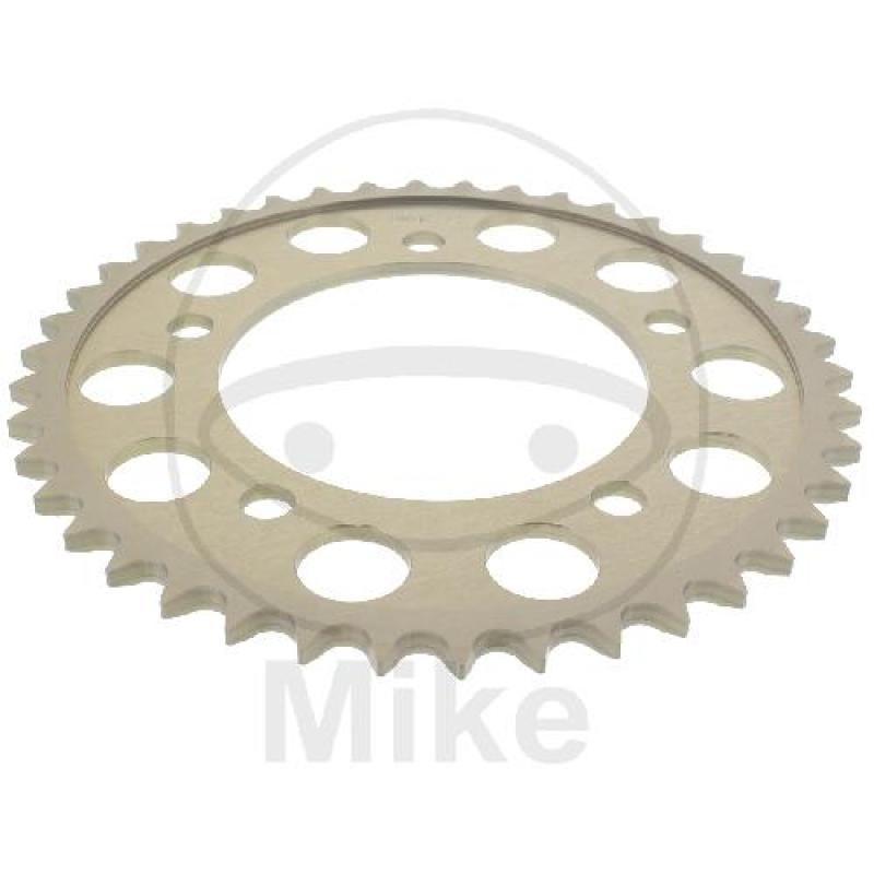 Alu-Kettenrad: 42Z, Teil.: 525 silber, Esjot, Innen Ø : 112, Lochkr.: 138