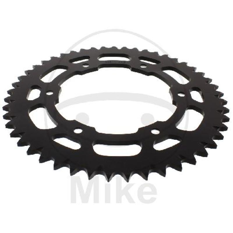 Alu-Kettenrad, 49Z, Teil.: 520 schwarz, Esjot, Innen Ø : 130, Lochkr.: 152