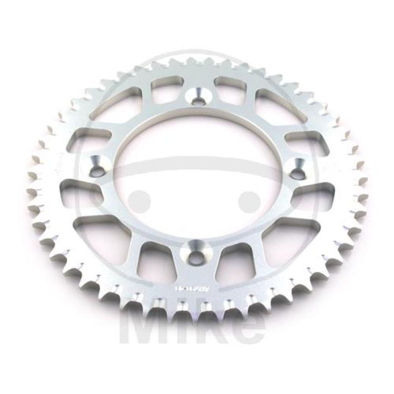 Alu-Kettenrad: 47Z, Teil.: 428 silber, JT, Innen Ø : 100, Lochkr.: 120