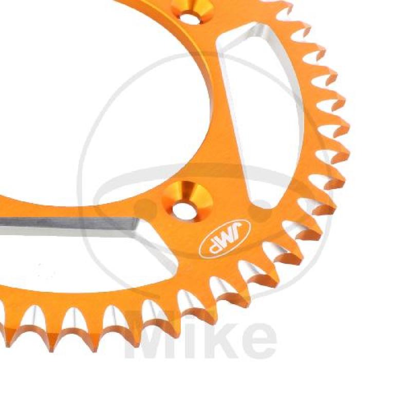 Alu-Kettenrad, 51Z, Teil.: 428 orange, JMP , Innen Ø : 110, Lochkr.: 132