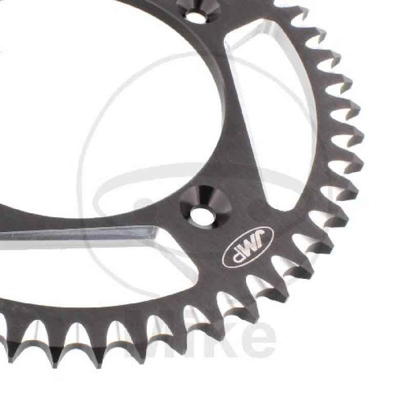 Alu-Kettenrad, 51Z, Teil.: 428 schwarz, JMP , Innen Ø : 110, Lochkr.: 132