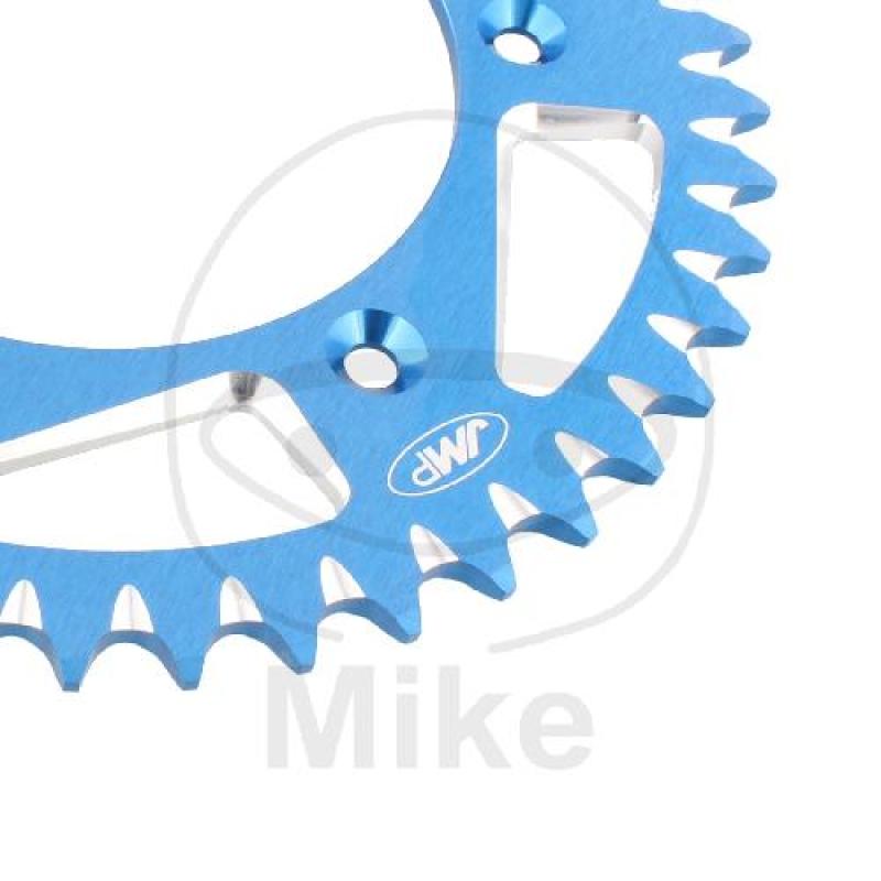 Alu-Kettenrad: 45Z, Teil.: 520 blau, JMP , Innen Ø : 125, Lochkr.: 150