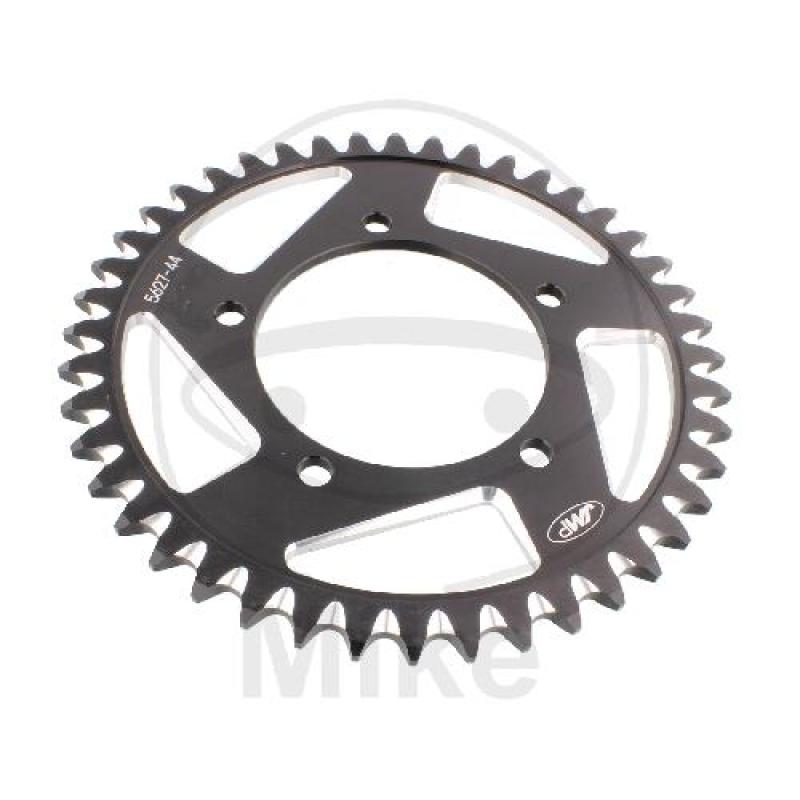 Alu-Kettenrad: 44Z, Teil.: 525 schwarz, JMP , Innen Ø : 100, Lochkr.: 120