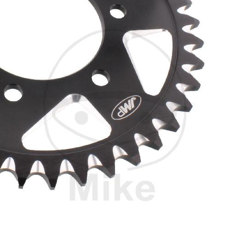 Alu-Kettenrad: 40Z, Teil.: 525 schwarz, JMP , Innen Ø : 080, Lochkr.: 104