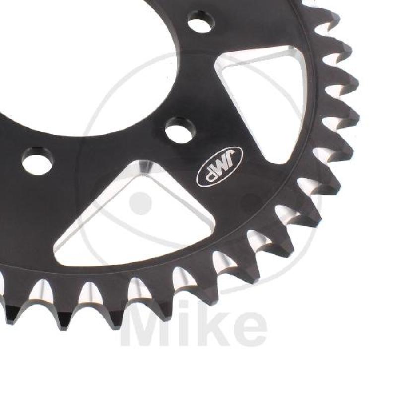 Alu-Kettenrad: 42Z, Teil.: 525 schwarz, JMP , Innen Ø : 080, Lochkr.: 104