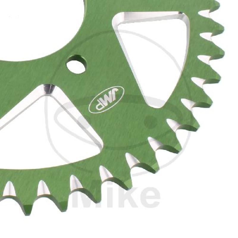 Alu-Kettenrad: 45Z, Teil.: 520 grün, JMP , Innen Ø : 080, Lochkr.: 104