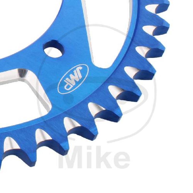 Alu-Kettenrad: 45Z, Teil.: 530 blau, JMP , Innen Ø : 120, Lochkr.: 140