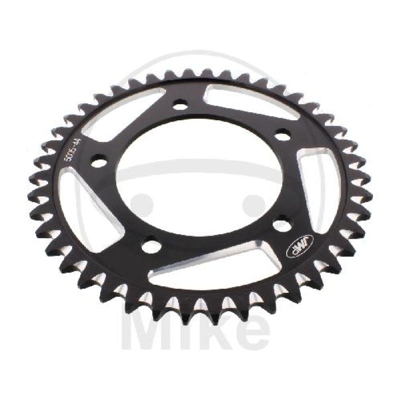 Alu-Kettenrad: 44Z, Teil.: 525 schwarz, JMP , Innen Ø : 112, Lochkr.: 138