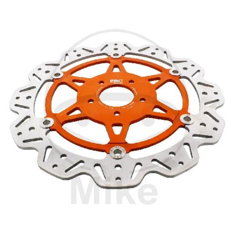 Bremsscheibe, VEE, orange, EBC