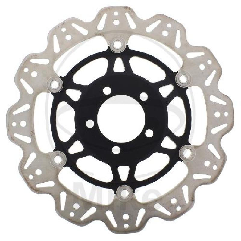 Bremsscheibe, VEE, schwarz, EBC