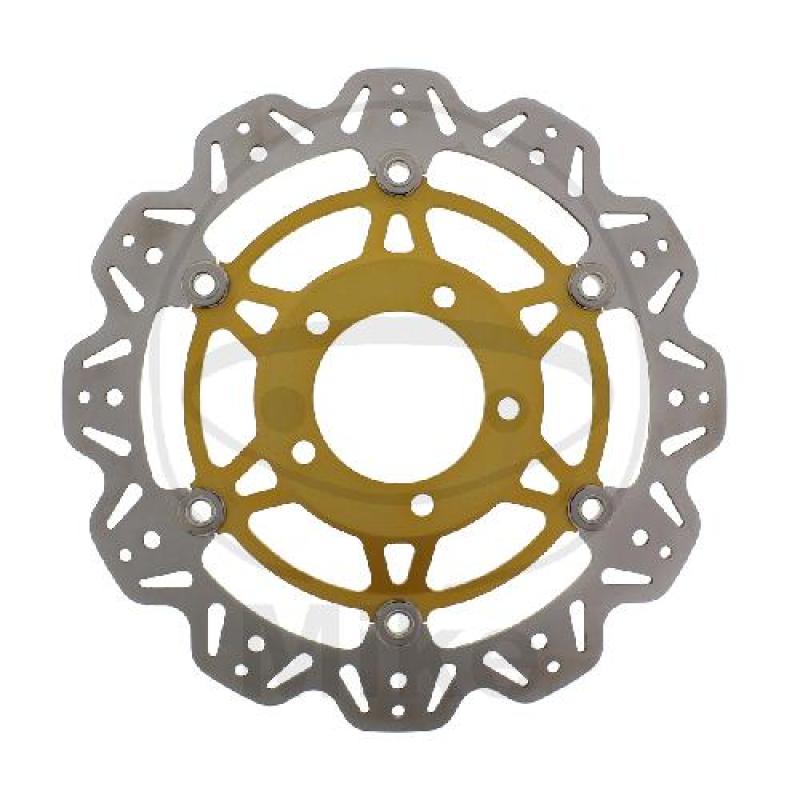 Bremsscheibe, VEE, gold, EBC