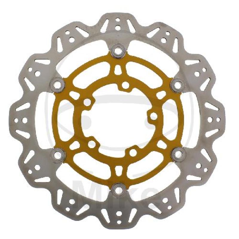 Bremsscheibe, VEE, gold, EBC