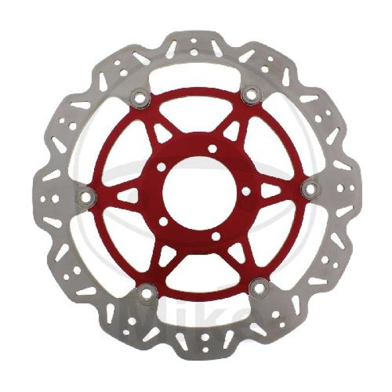 Bremsscheibe, VEE, rot, EBC